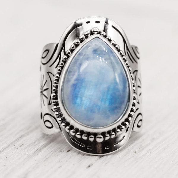 【Bahgsu Jewels】Spirit Turquoise Tearリング Spirit Ring :: Turquoise Tear - Bahgsu