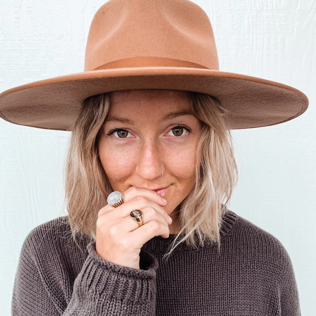 Blossom Ring || Moonstone