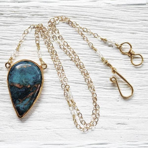 Bluebird Copper Necklace