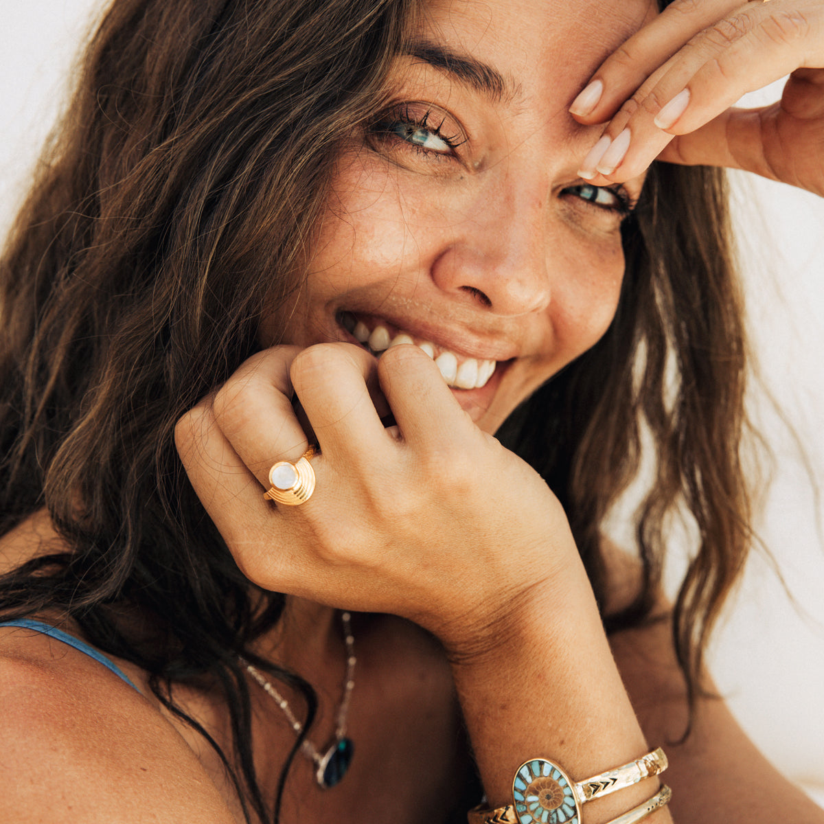 Be Open Ring || Moonstone