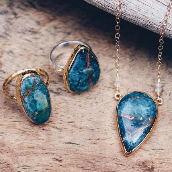 Bluebird Copper Necklace