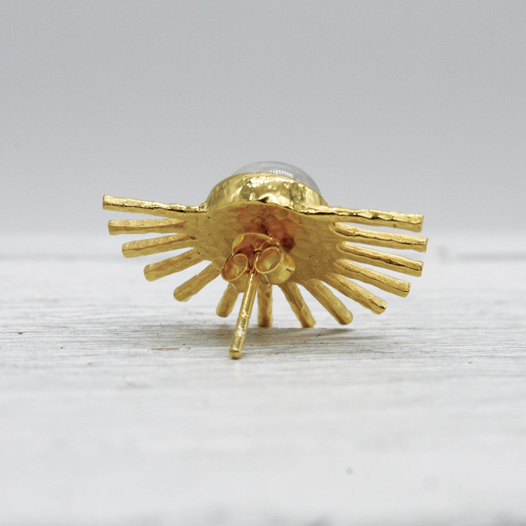 Light Ray Stud :: moonstone