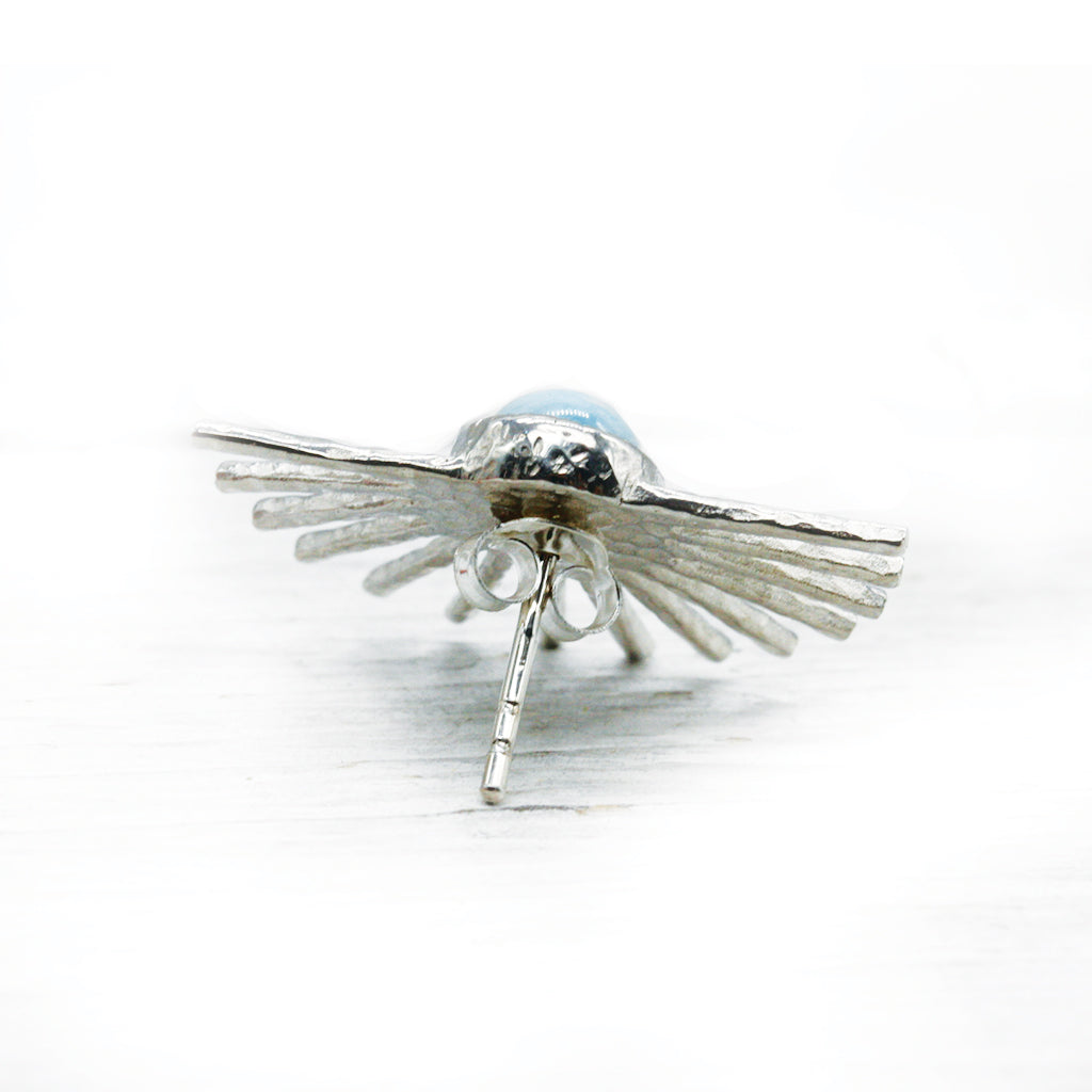 Light Ray Stud :: Larimar