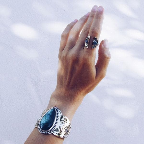 Spirit Cuff || Labradorite