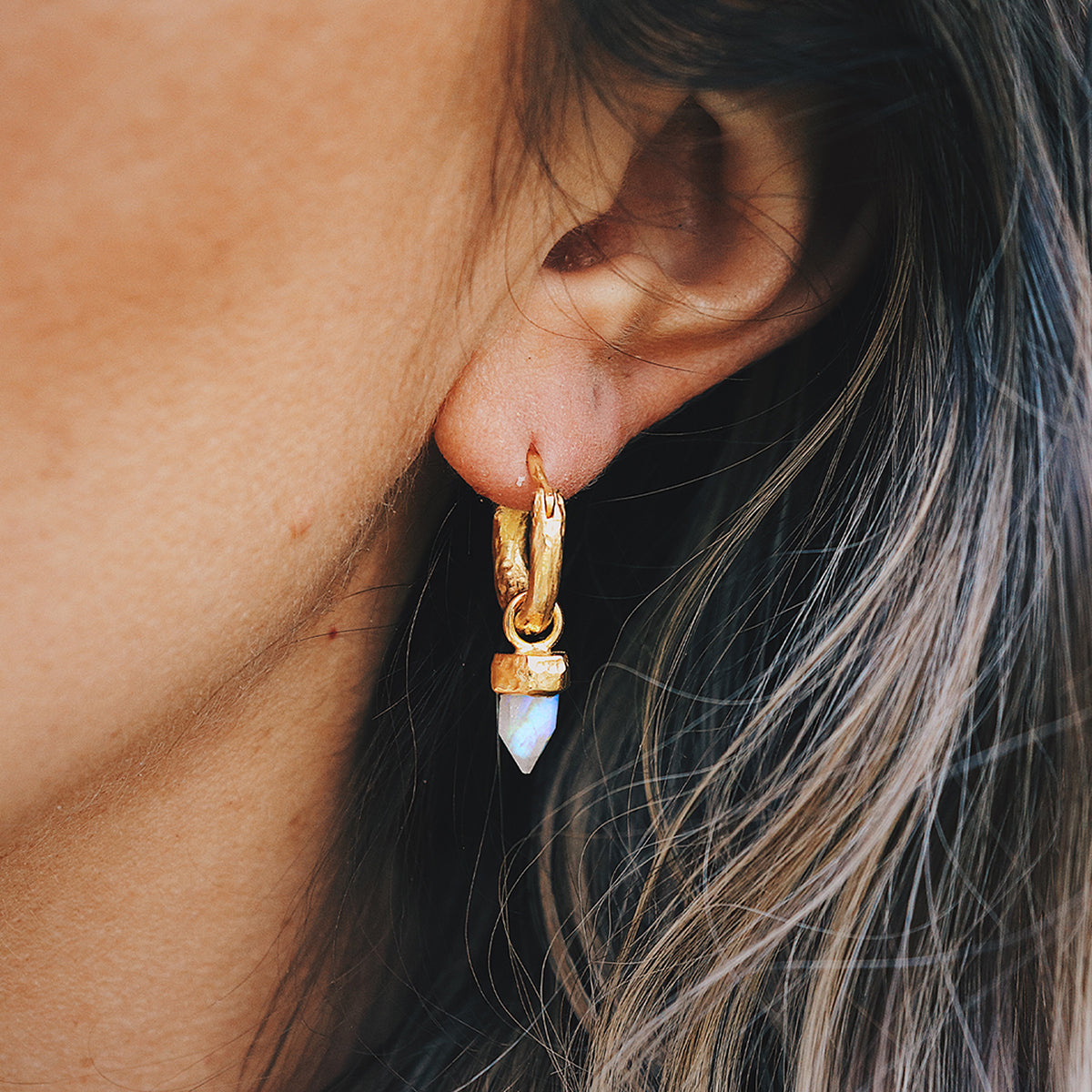 Charmed Hoops : Petit w/ Wand