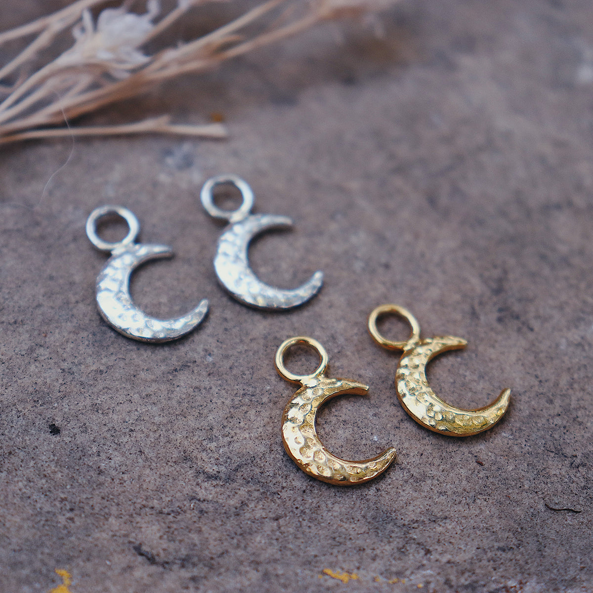 Charmed Hoops : Grand w/ Crescent Moon