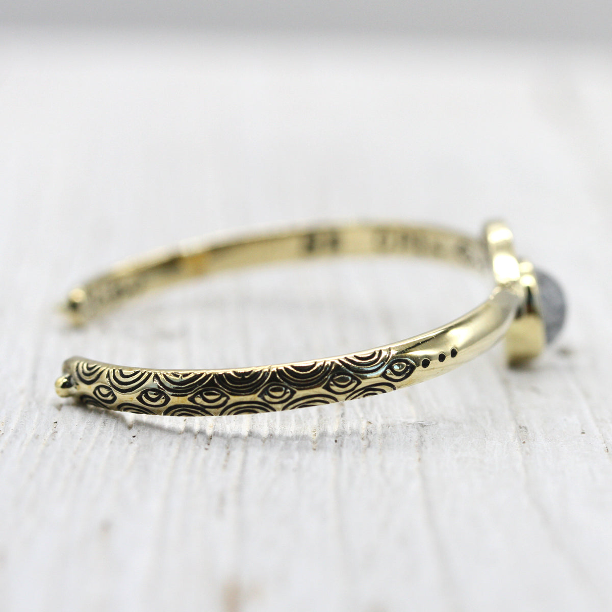 Be Open Cuff || Moonstone