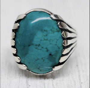 Blossom Ring :: Turquoise