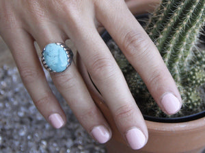 Blossom Ring :: Turquoise