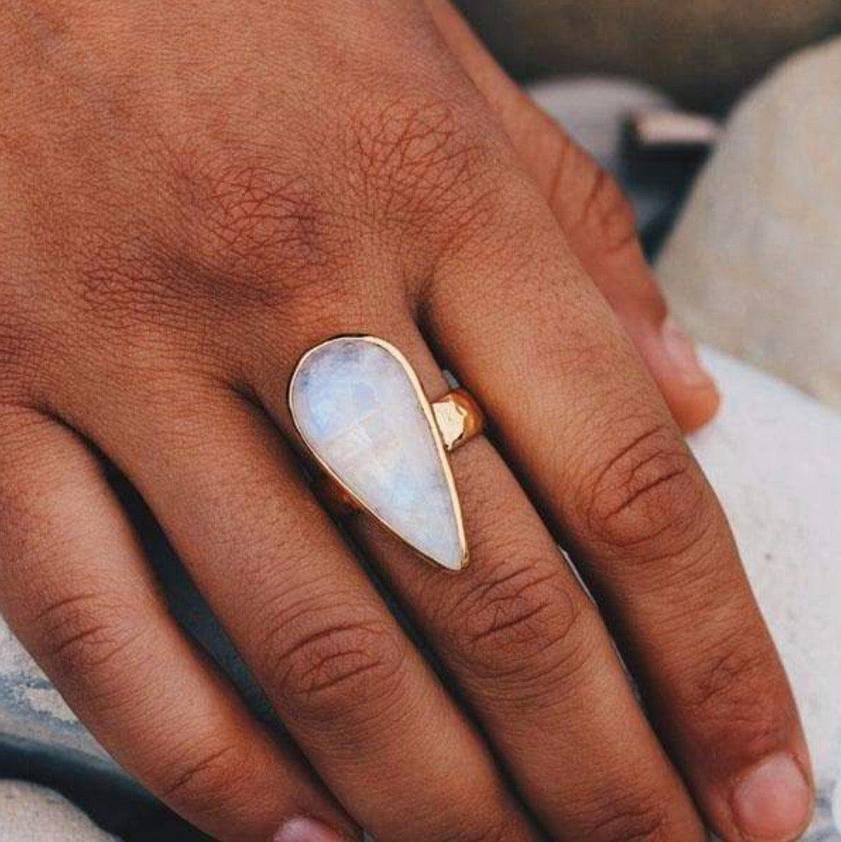 Moonstone Ring