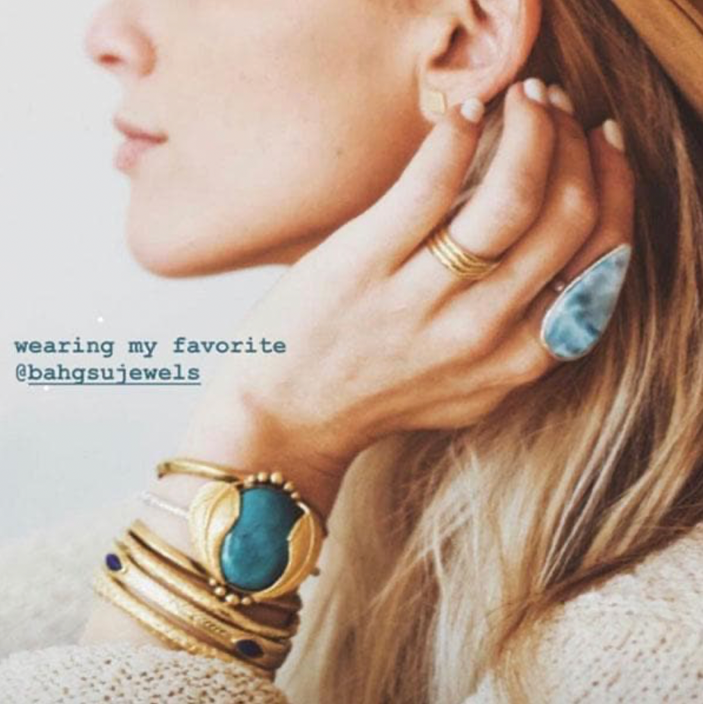 Kinship Cuff || Turquoise Oval