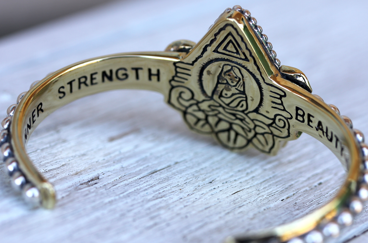 Lotus Cuff || Turquoise