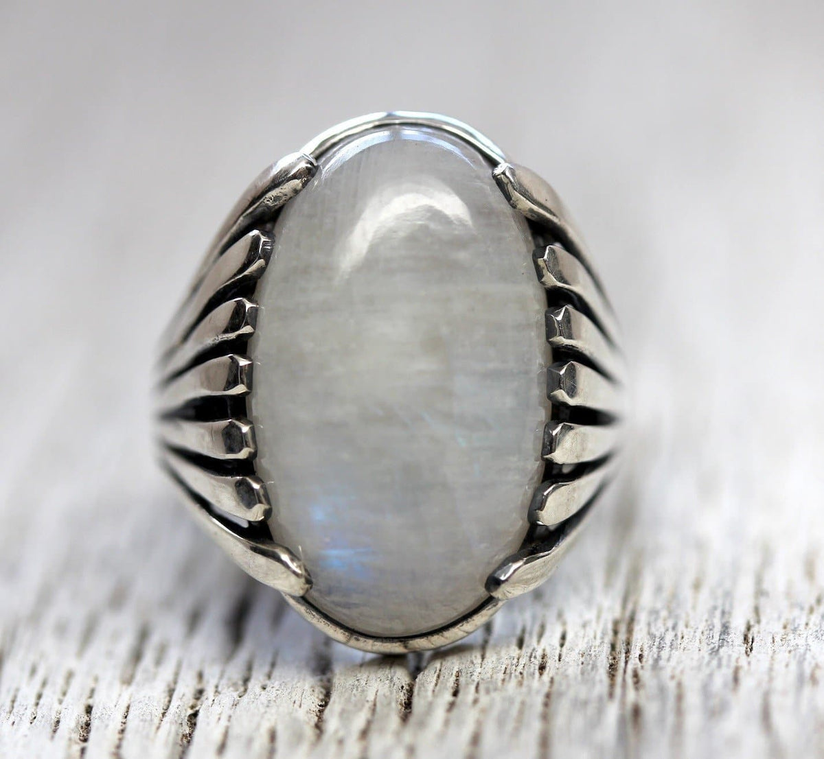 Blossom Ring || Moonstone