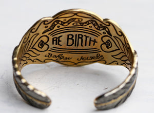 Rebirth Cuff || labradorite -pre order only!