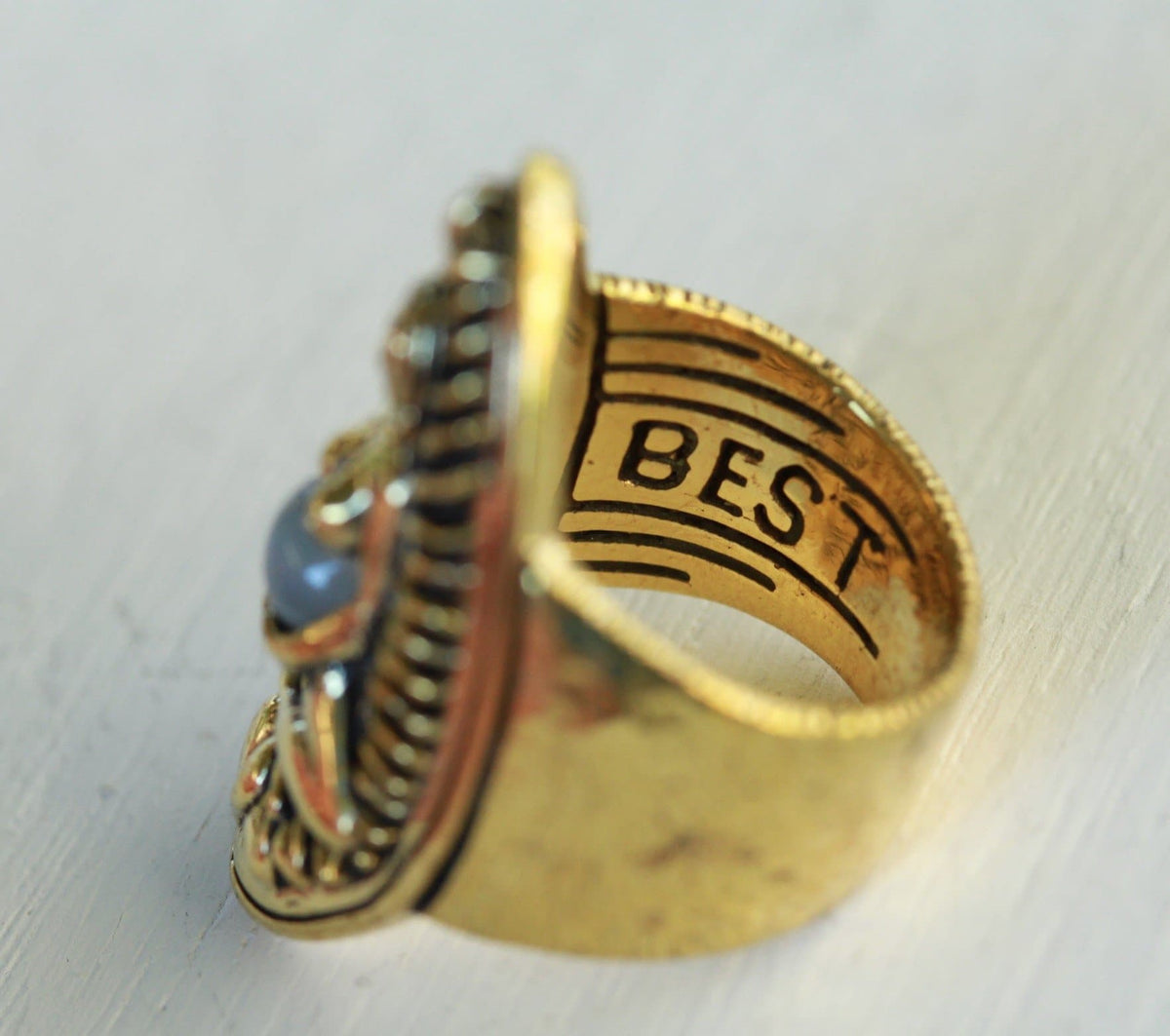 Goddess Ring || Brass