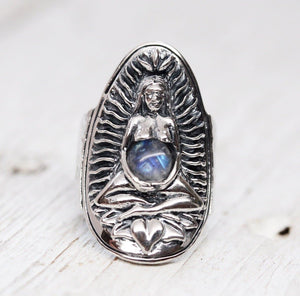 Goddess Ring || Sterling Silver