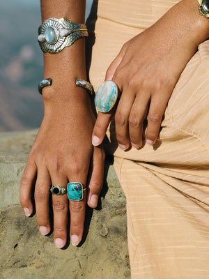 Rebirth Cuff || labradorite -pre order only!