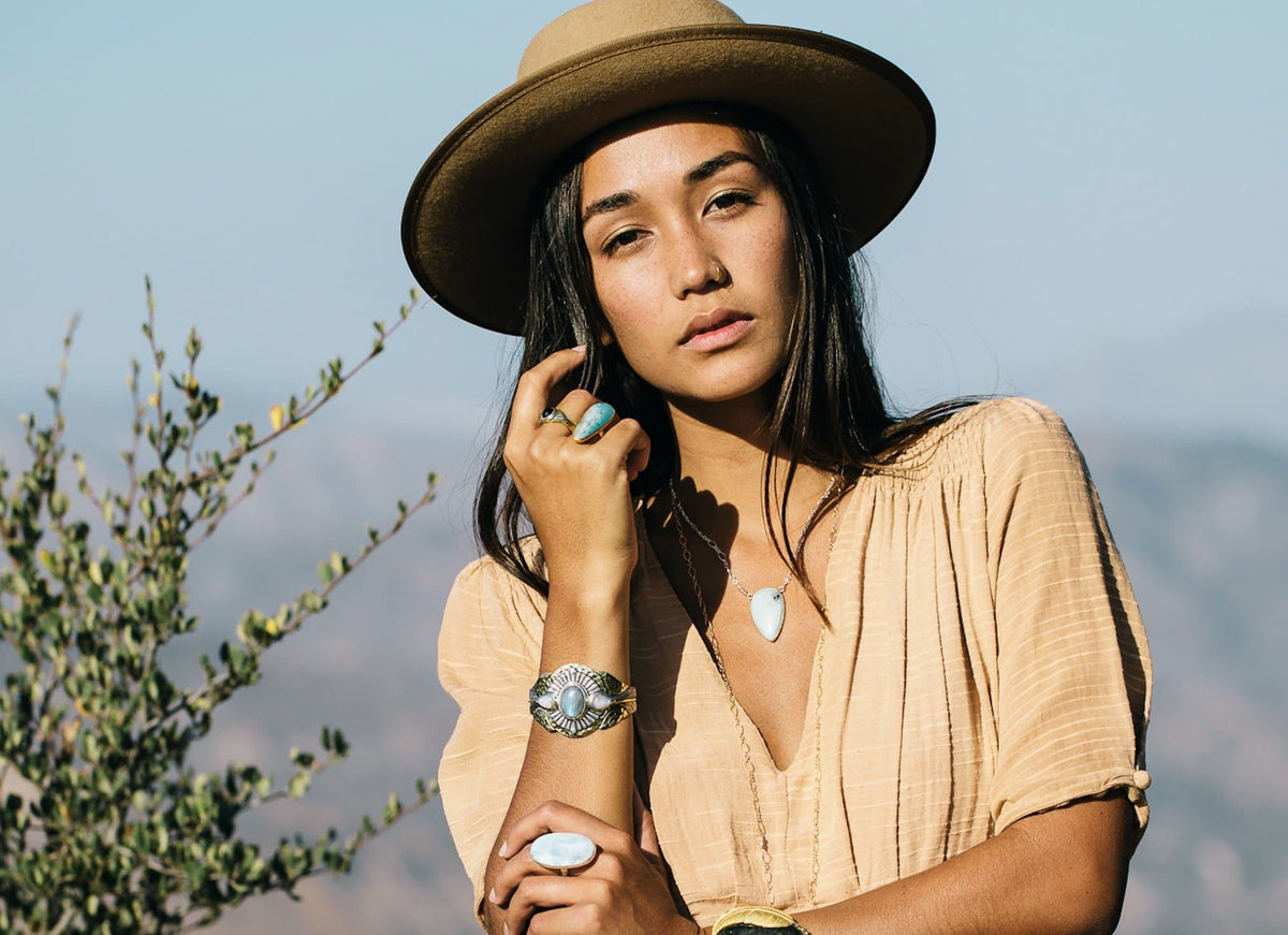 Rebirth Cuff || labradorite