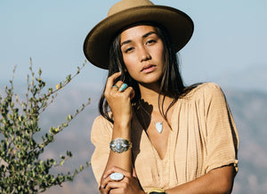 Rebirth Cuff || labradorite -pre order only!