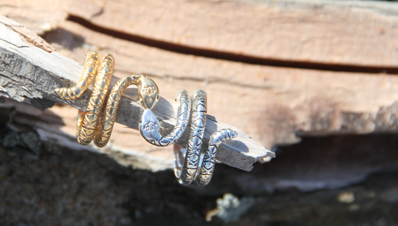 Rattlesnake Lotus Ring || view more colors - Bahgsu Rattlesnake Lotus Ring || view more colors - Bahgsu