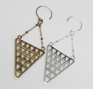 Pyramid Earrings