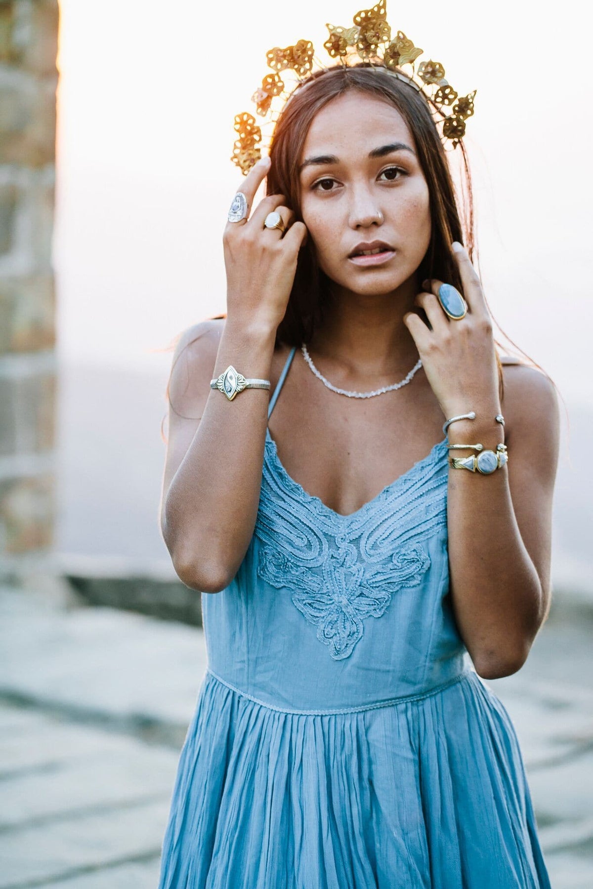 Hemisphere Cuff || Turquoise