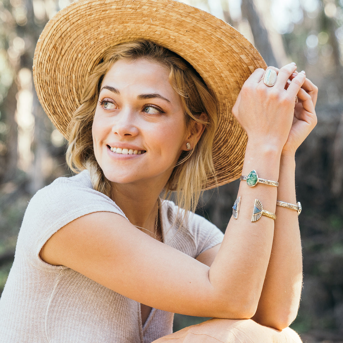 Shape Shift Cuff || Labradorite