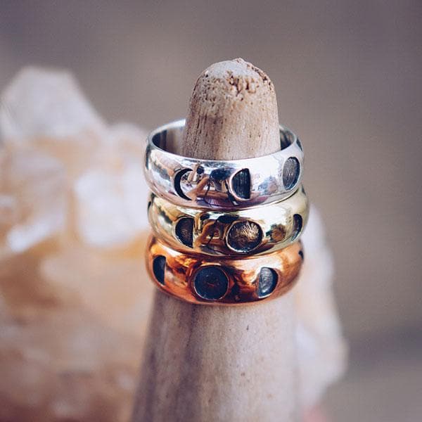 ☆関税/送料込み☆【Bahgsu Jewels】LUNA CYCLE BAND リング Luna Cycle Band || view more colors - Bahgsu