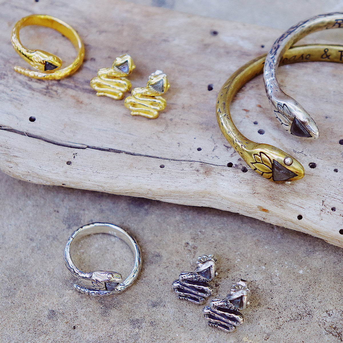 Serpent Studs || view more colors