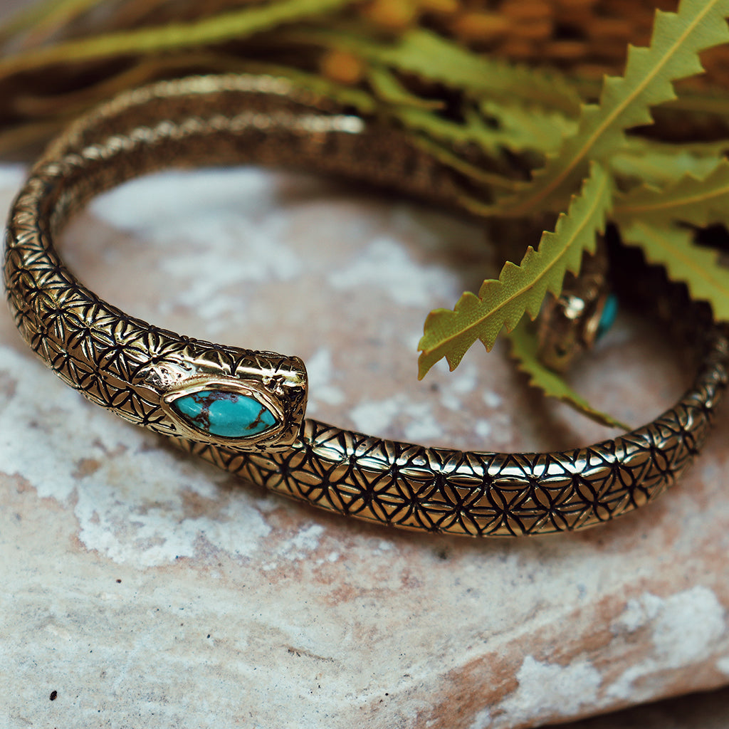 Flower of Life Cuff || Men - Bahgsu