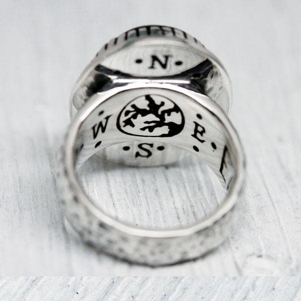 Tiger Eye Earth Ring || Men