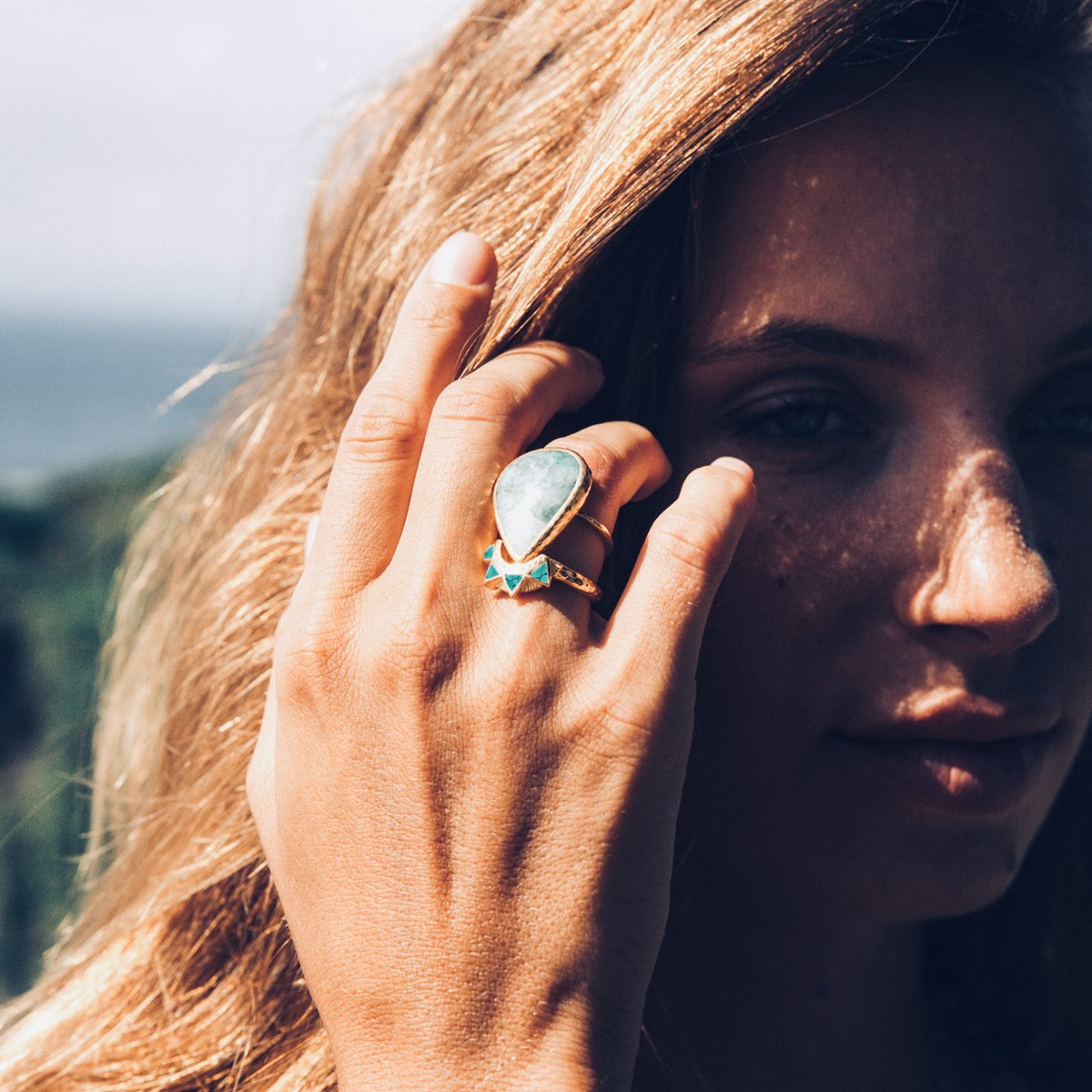 Your Light Ring || Turquoise