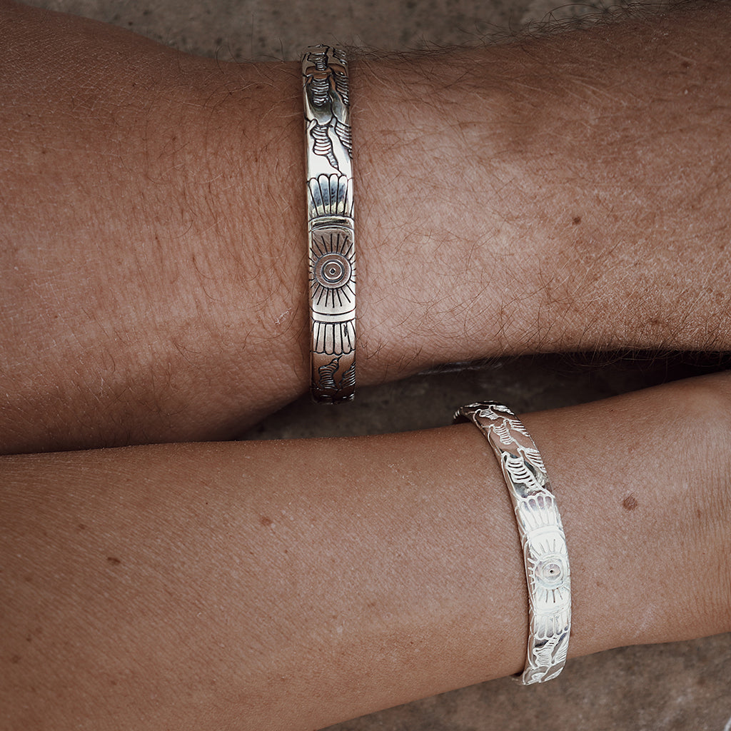 サーファー/STREET人気【Bahgsu Jewels】Light Waves Cuff SL サーファー/ストリート人気【Bahgsu Jewels】Light Waves Cuff